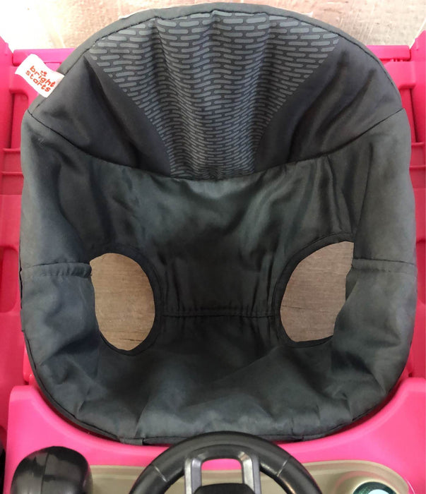 used Bright Starts Ways To Play 4-In-1 Baby Activity Walker, Ford Mustang Pink