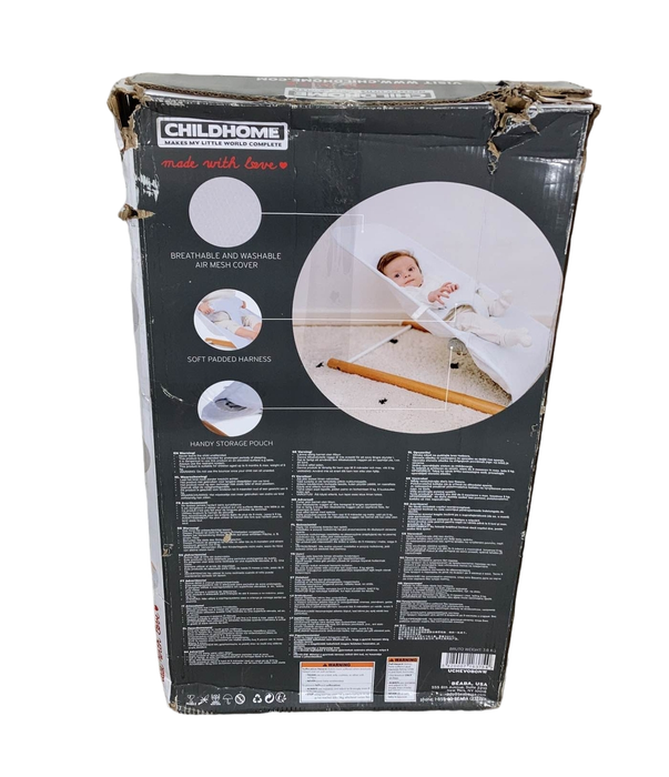 Shop Childhome Evolux Bouncer, White at Goodbuygears