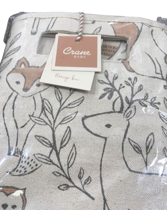 Shop Crane Baby Cotton Canvas Storage Bin, Ezra at Goodbuygears