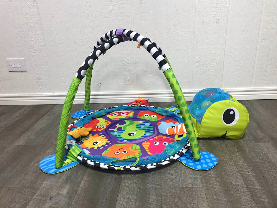 secondhand Infantino Grow-with-me Activity Gym and Ball Pit