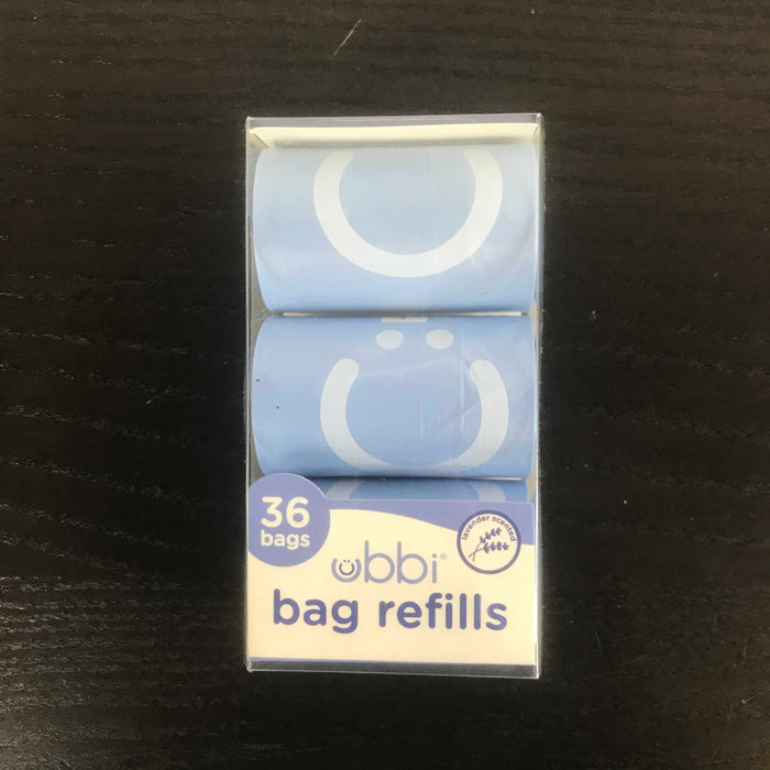 secondhand Ubbi Dispenser Bag Refills, Lavender