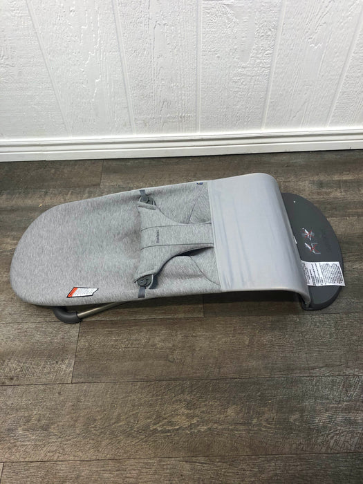 Shop BabyBjorn Bouncer Bliss, Light Grey, 3D Jersey at Goodbuygears