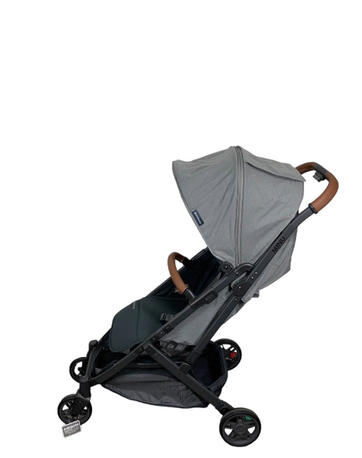 Shop UPPAbaby MINU V2 Stroller, 2022, Greyson (Charcoal Melange) at Goodbuygears