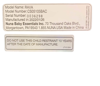 Shop Nuna RAVA Convertible Car Seat, Broken Arrow Caviar, 2022 at Goodbuygears