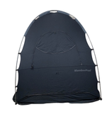 Shop SlumberPod 3.0 Sleep Canopy with Fan, Black with Gray Accents at Goodbuygears