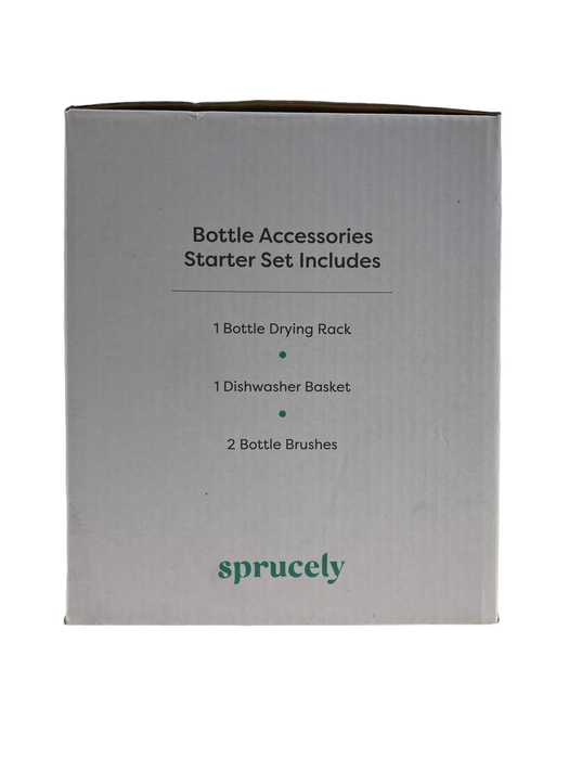 Shop Sprucely Bottle Accessories Starter Set, White/Sage at Goodbuygears