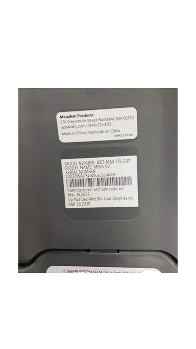 Shop UPPAbaby MESA V2 Infant Car Seat, 2023, Greyson (Charcoal Melange) at Goodbuygears