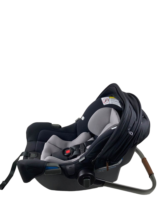 Shop Nuna PIPA rx Infant Car Seat with RELX Base, 2023, Caviar at Goodbuygears