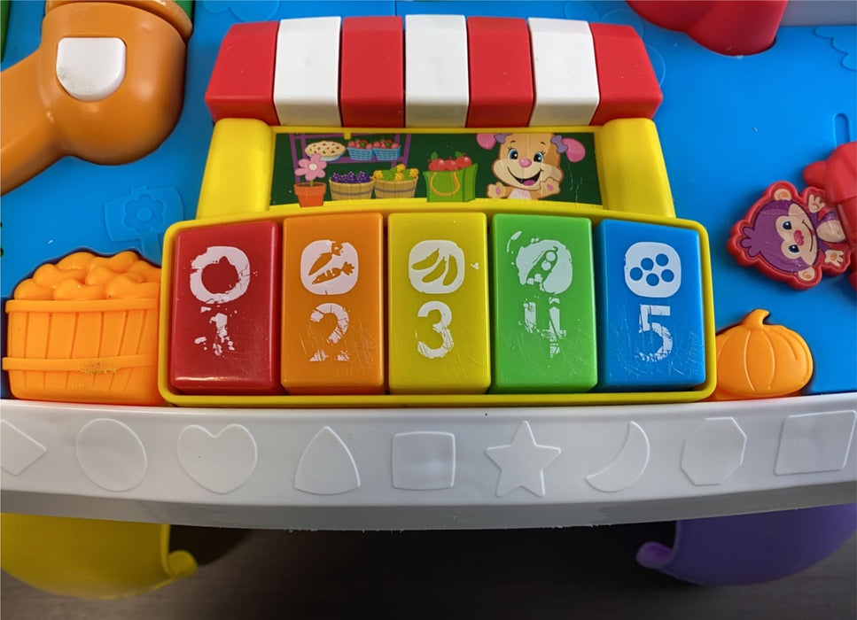 used Fisher Price Laugh And Learn Around The Town Learning Table