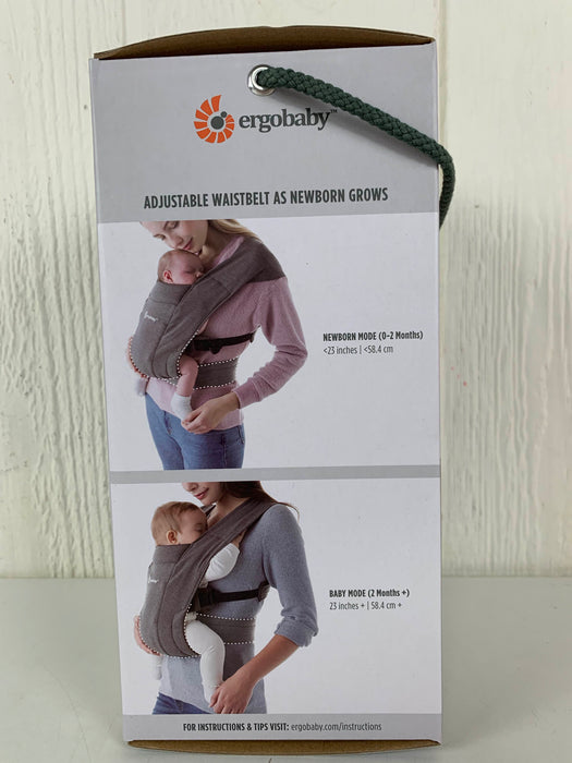Shop Ergobaby Embrace Baby Carrier, Heather grey, Knit at Goodbuygears