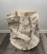 used Pehr Designs Pom Pom Hamper 18x20, /Pink