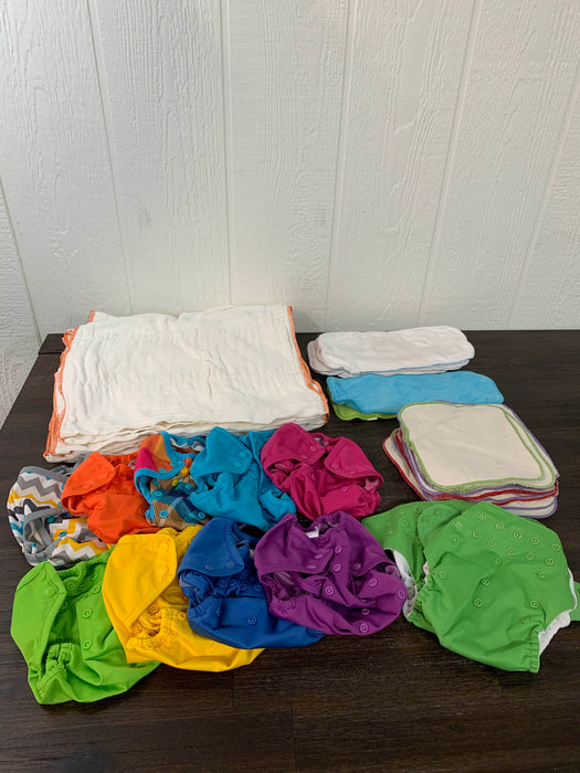 used BUNDLE Cloth Diapers