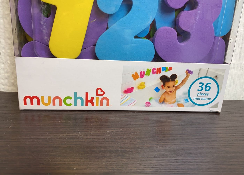 secondhand Munchkin Bath Letters and Numbers