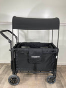 secondhand Wonderfold W2 Original Multifunctional Double Stroller Wagon, 2022, Black