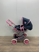 Shop Hauck Classic Julia Navy and Pink Toy Doll Pram at Goodbuygears