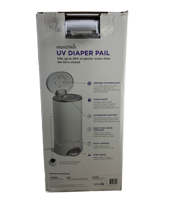 Shop Munchkin UV Diaper Pail at Goodbuygears