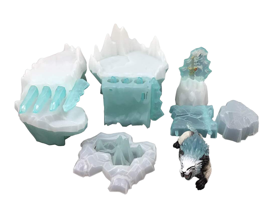 used Schleich Attack On Ice Fortress