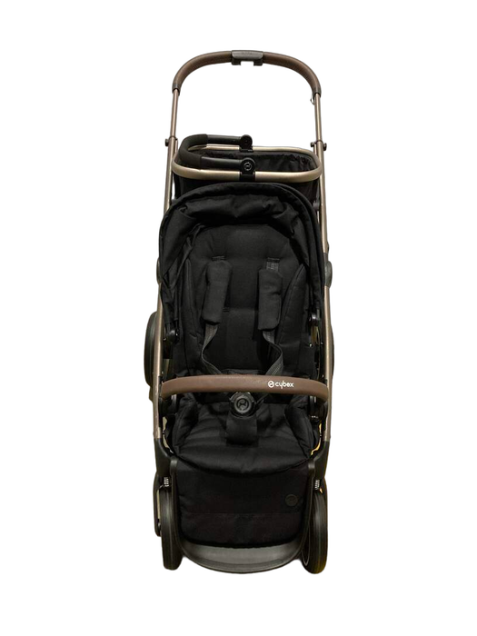 Shop Cybex Gazelle S Modular Stroller, 2022, Black Frame, Deep Black at Goodbuygears