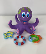 secondhand Nuby Octopus Hoopta Bath Toy