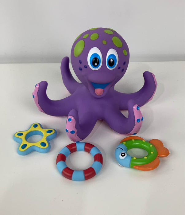 secondhand Nuby Octopus Hoopta Bath Toy
