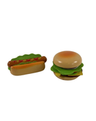 used Hape Hamburgers And Hot Dogs Play Food Set