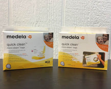 used Medela Quick Clean Micro Steam Bags