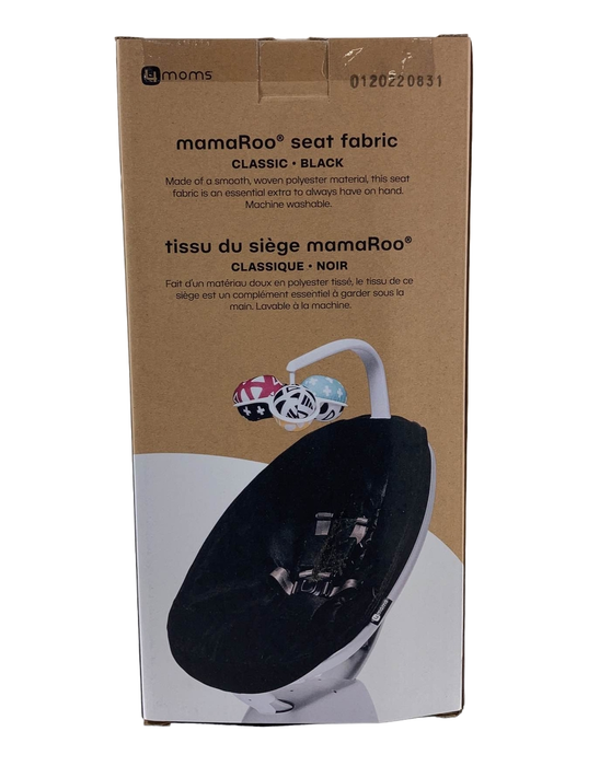 Shop 4moms MamaRoo Seat Fabric, 1046, Black Classic at Goodbuygears