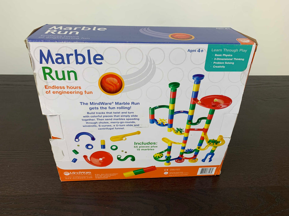 secondhand Mindware Marble Run