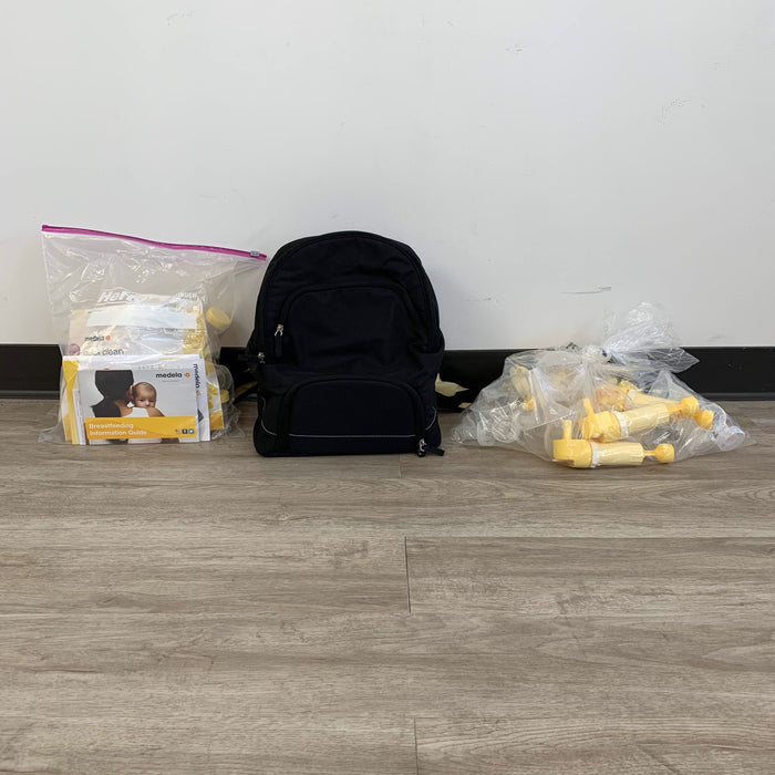 used Medela Pump In Style Advanced Breast Pump Backpack, With Accessories