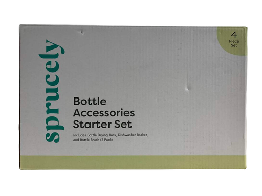 Shop Sprucely Bottle Accessories Starter Set, White/Sage at Goodbuygears