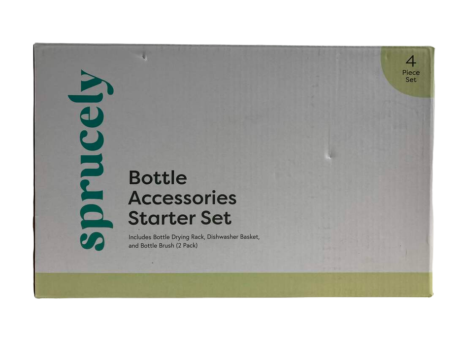 Shop Sprucely Bottle Accessories Starter Set, White/Sage at Goodbuygears