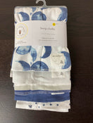 used Burt's Bees Baby Burp Cloths, 5-Pack