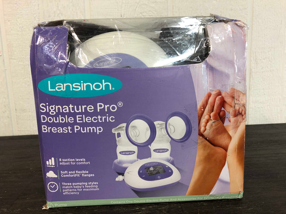 used Lansinoh Signature Pro Double Electric Breast Pump