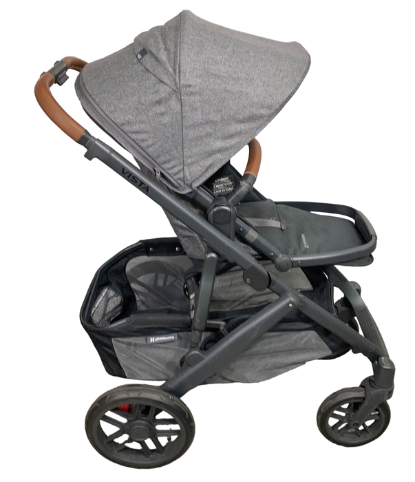 Shop UPPAbaby VISTA V2 Stroller, 2022, Greyson (Charcoal Melange) at Goodbuygears