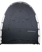 Shop SlumberPod 3.0 Sleep Canopy with Fan, Black with Gray Accents at Goodbuygears