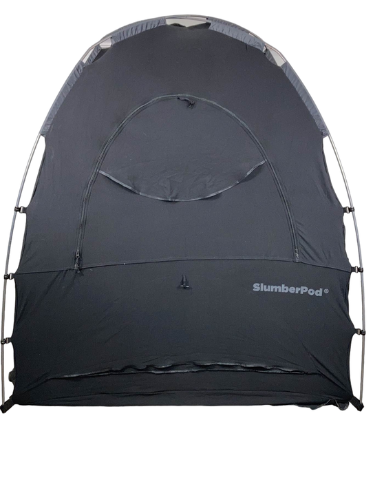 Shop SlumberPod 3.0 Sleep Canopy with Fan, Black with Gray Accents at Goodbuygears