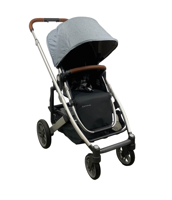 Shop UPPAbaby CRUZ V2 Stroller, 2023, Gregory (Blue Melange) at Goodbuygears