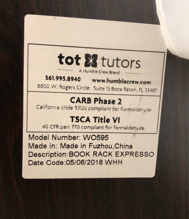 used Tot Tutors Book Rack