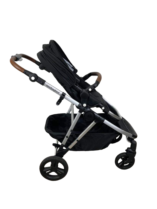 Shop Mockingbird Single to Double 2.0 Stroller, 2023, Silver with Penny Leather, Windowpane, Black at Goodbuygears