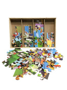 used BUNDLE Paw Patrol Wooden Puzzles Set