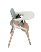 Shop Bugaboo Giraffe High Chair, w/ Ice Blue Baby Set, Neutral Wood/White at Goodbuygears