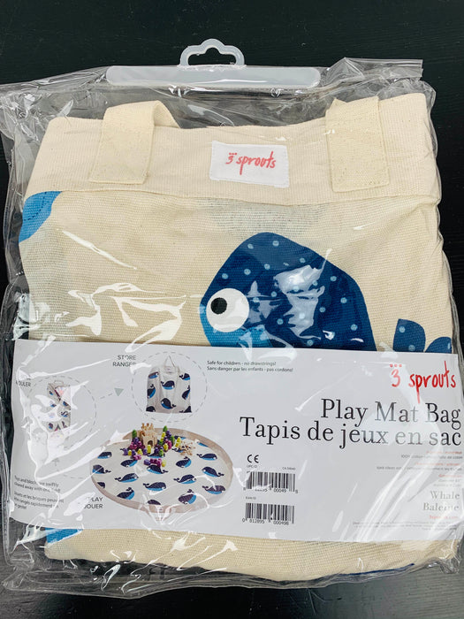 used 3 Sprouts Play Mat, Whale