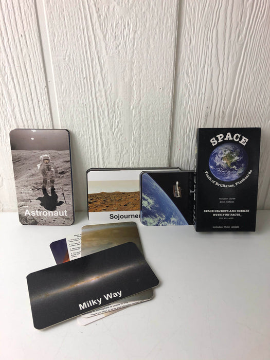 used Flash Of Brilliance Flash Cards, Outer space