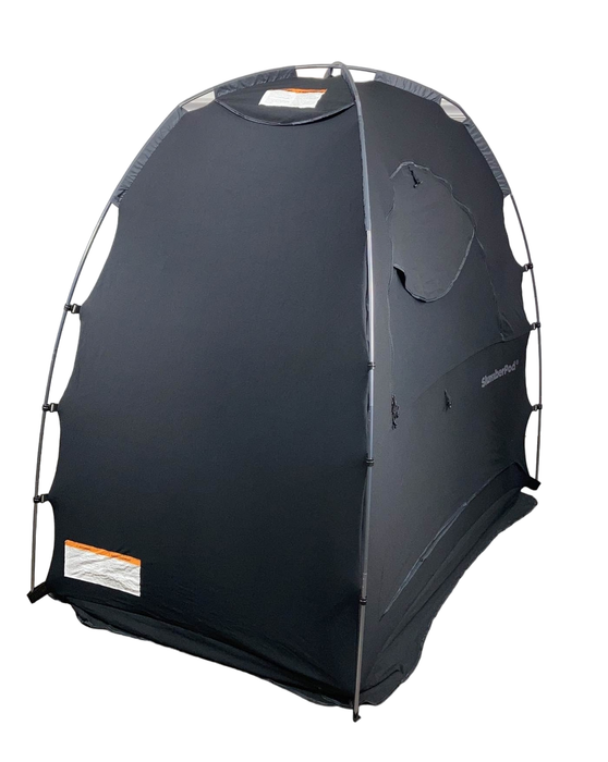 Shop SlumberPod 3.0 Sleep Canopy, Black with Gray Accents at Goodbuygears