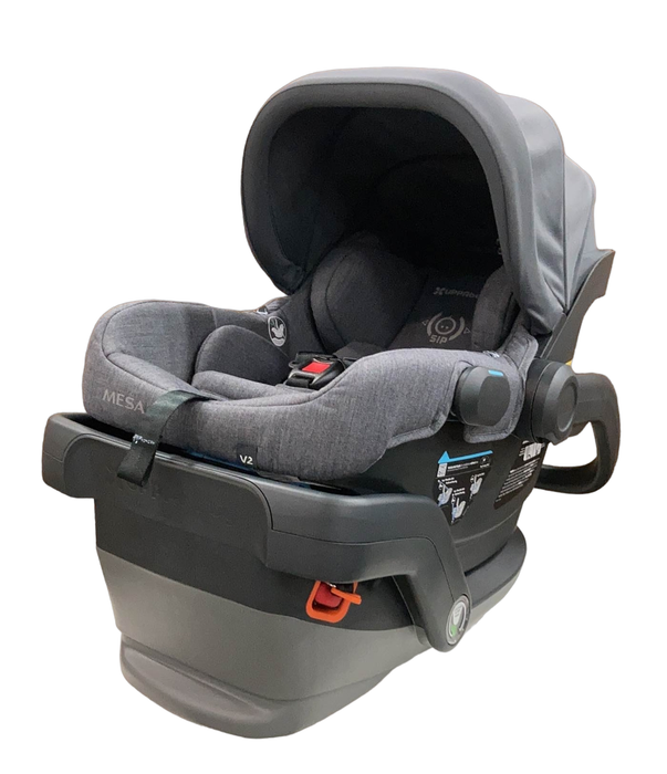 Shop UPPAbaby MESA V2 Infant Car Seat, 2023, Greyson (Charcoal Melange Merino Wool) at Goodbuygears