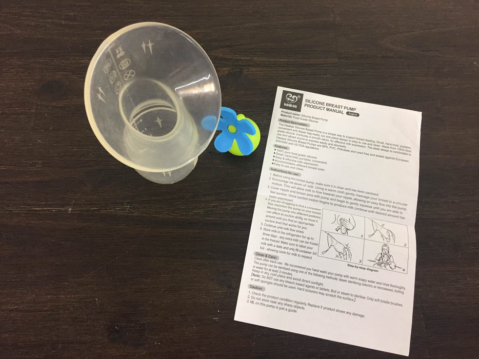 used Haakaa Manual Breast Pump