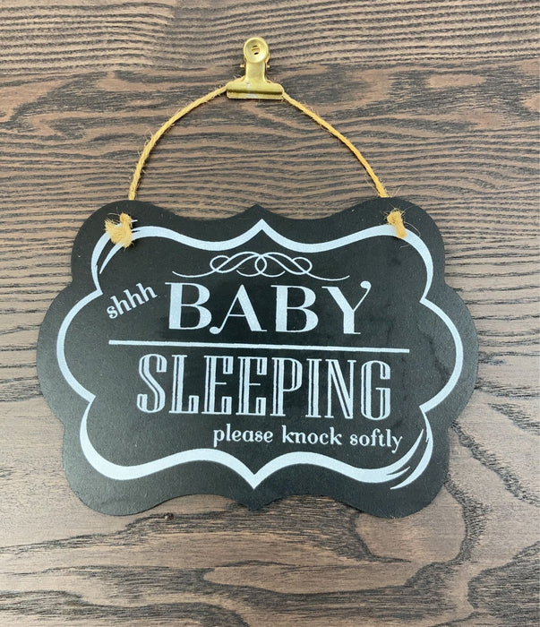 used Baby Sleeping Sign
