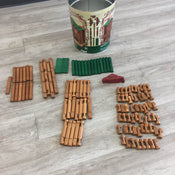 secondhand Hasbro Lincoln Logs
