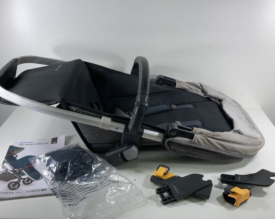Shop UPPAbaby VISTA RumbleSeat V2, 2015+, 2020, Stella (Grey Brushed Melange) at Goodbuygears