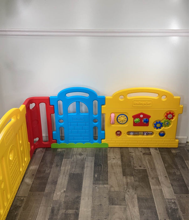 used Dwinguler Kid’s Castle Playpen, Caramel